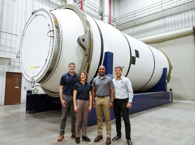Northrop Grumman Delivers Rocket Booster Segments for NASA’s Artemis II Mission Northrop Grumman Delivers Rocket Booster Segments for NASA’s Artemis II Mission