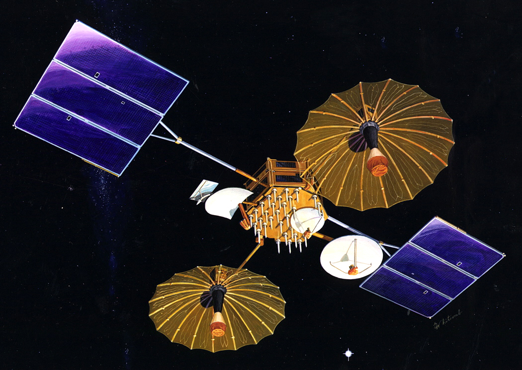 TRW built six Tracking and Data Relay Satellite System (TDRSS) satellites for NASA
