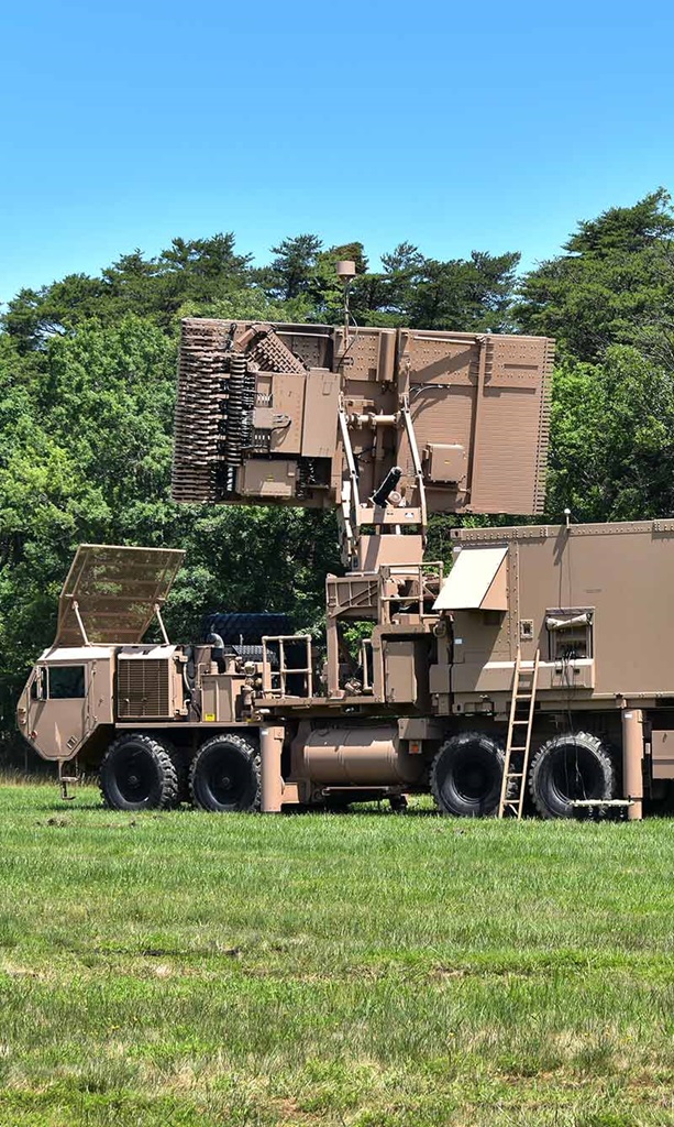 long-range radar mounted on vehicle