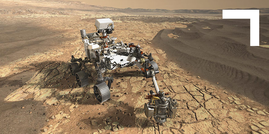 NASA's Mars 2020 Perseverance Rover on Mars