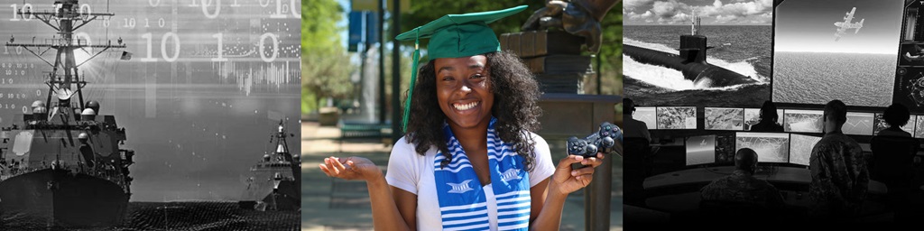 young woman smiling with graduation cap on