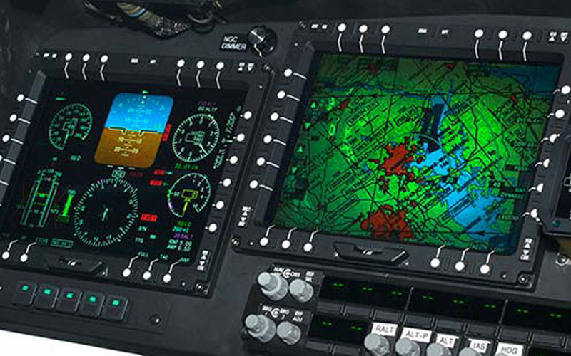 aircraft display monitors