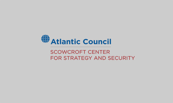 Atlantic Council logo and title