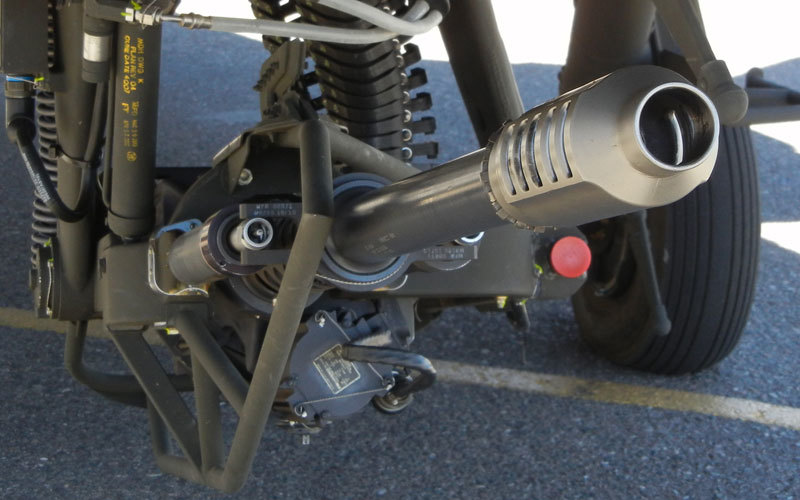 bushmaster mounted gun under aircraft