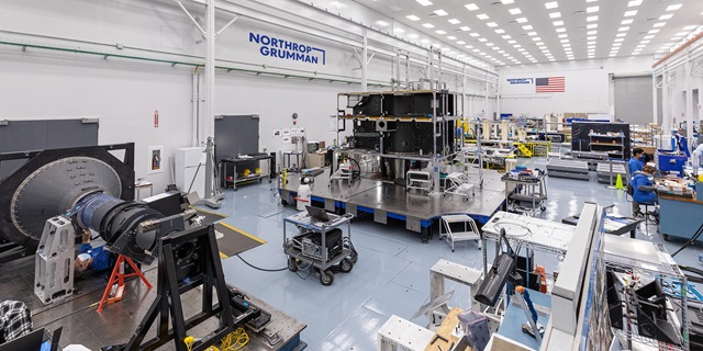 Large Northrop Grumman manufacturing facility