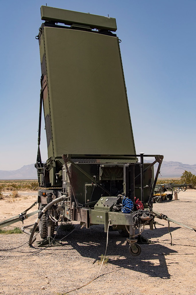 ground radar in desert